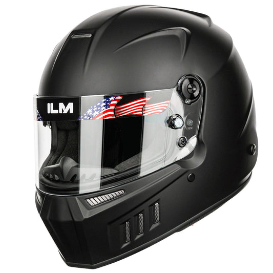 ILM Snell SA2020 Approved Auto Racing Lightweight Fiberglass Full Face Helmets Model 890 - motorcycle - accessories - iron - horse - accessories