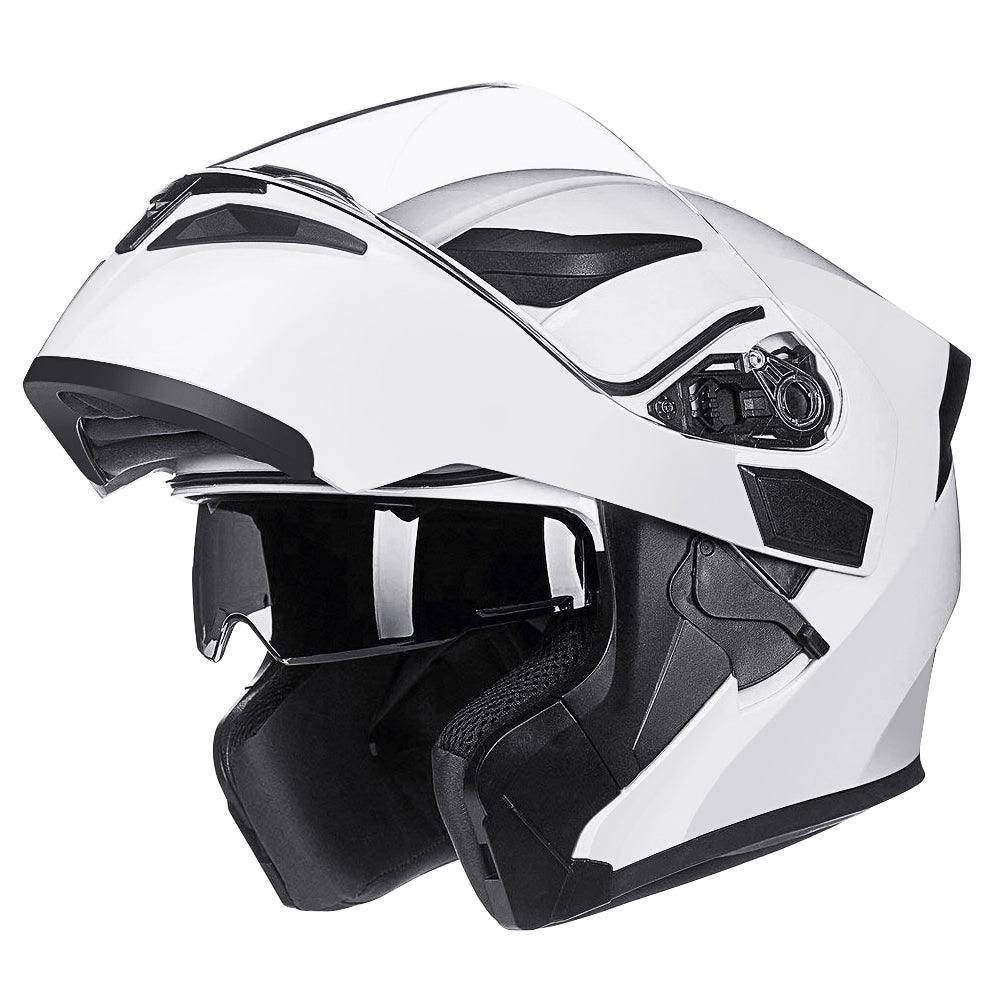 ILM Motorcycle Modular Full Face Helmet Model 902LED - motorcycle - accessories - iron - horse - accessories