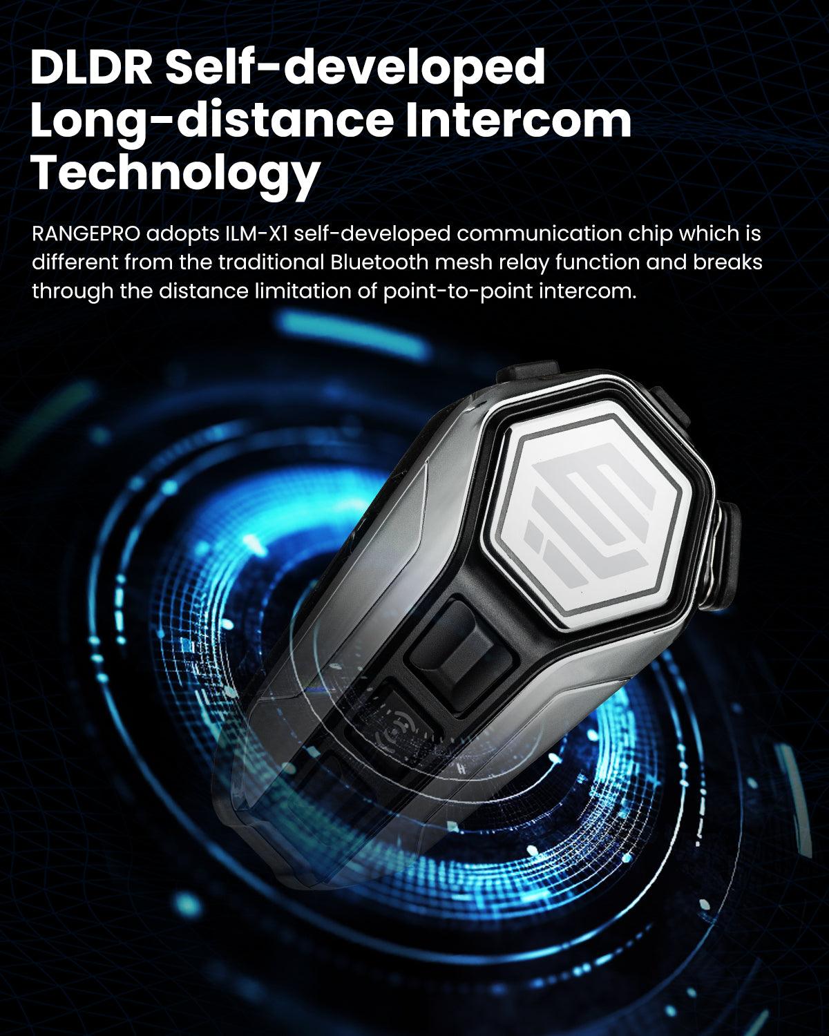 ILM helmet communication headset for riders