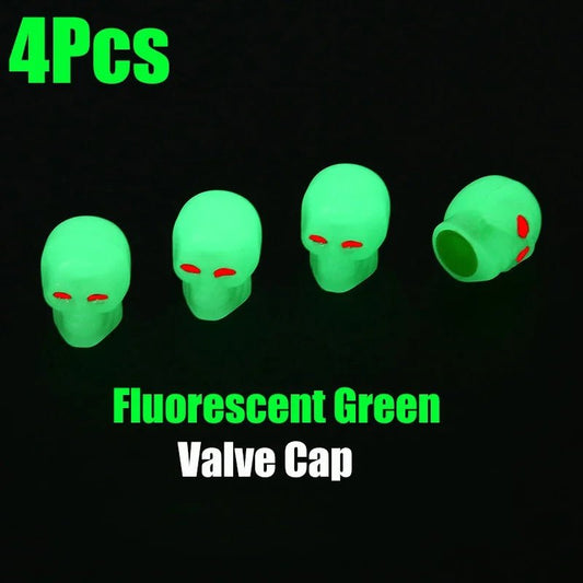 ABS Skull Valve Stem Caps - motorcycle - accessories - iron - horse - accessories