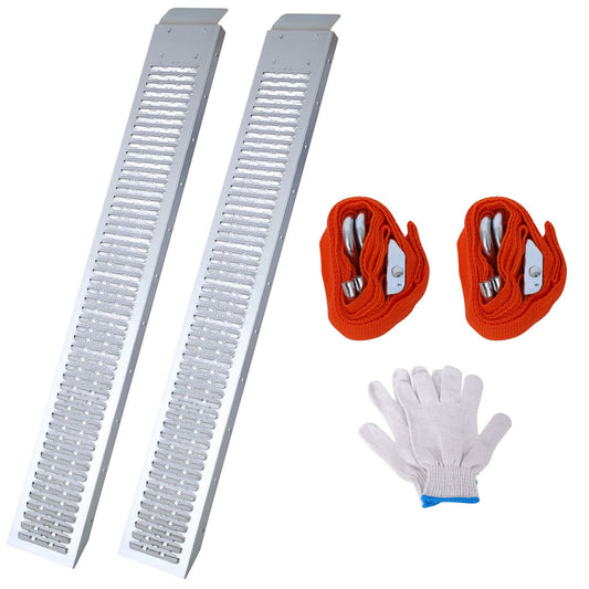 66-inch steel motorcycle loading ramps for pickup trucks
