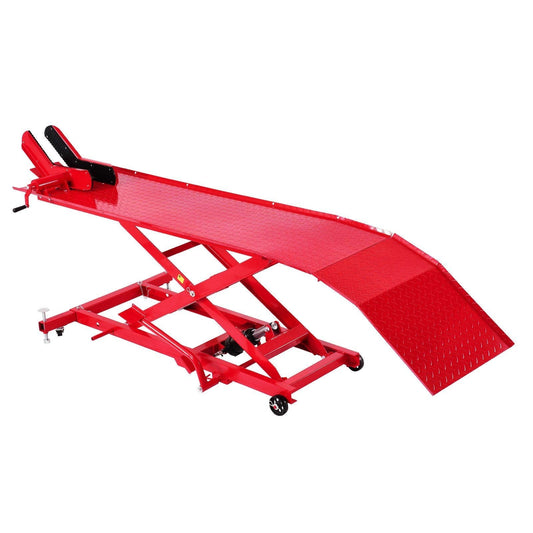 1000 lb motorcycle lift table for garage repair work
