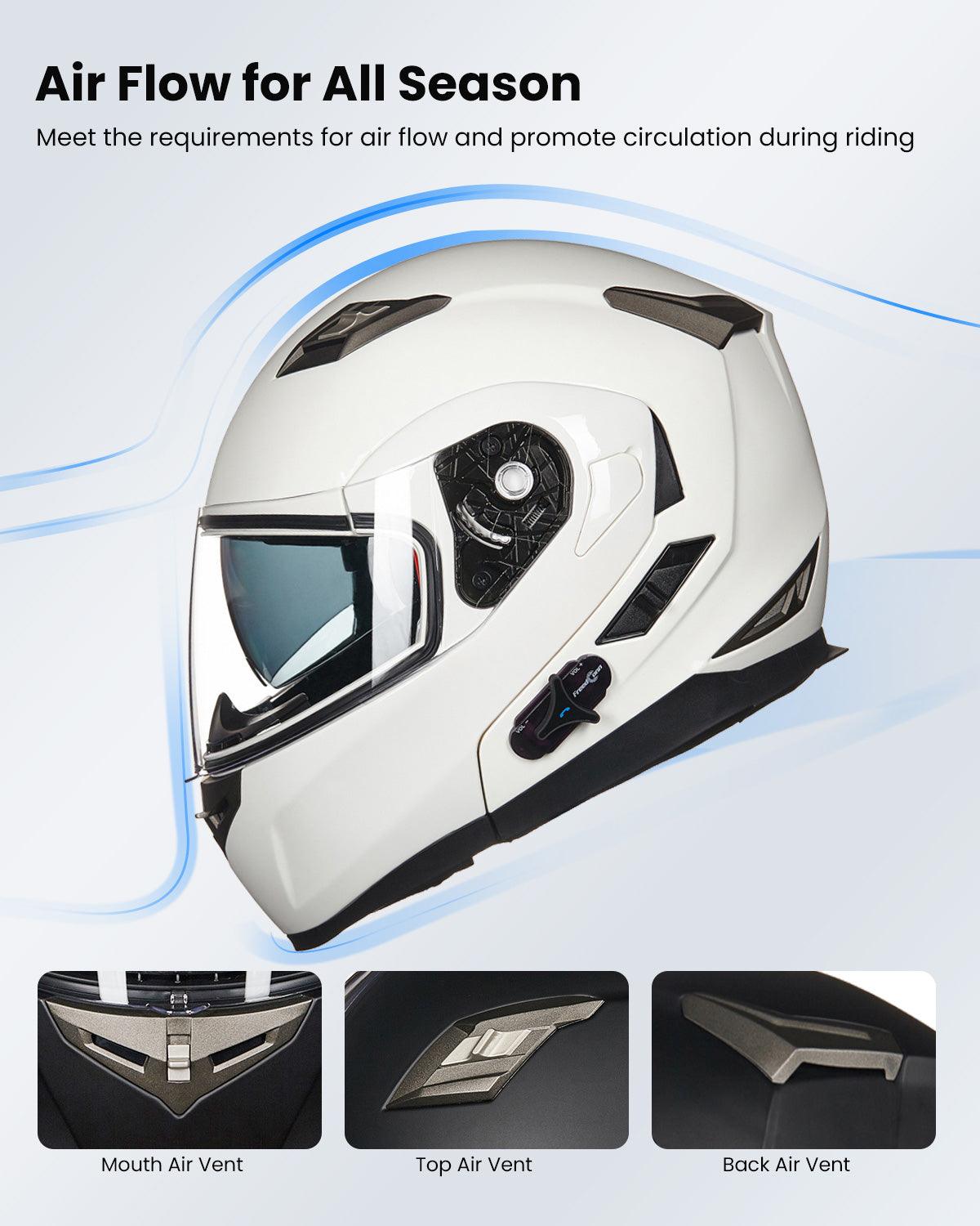 ILM Bluetooth Flip Up Full Face Helmet