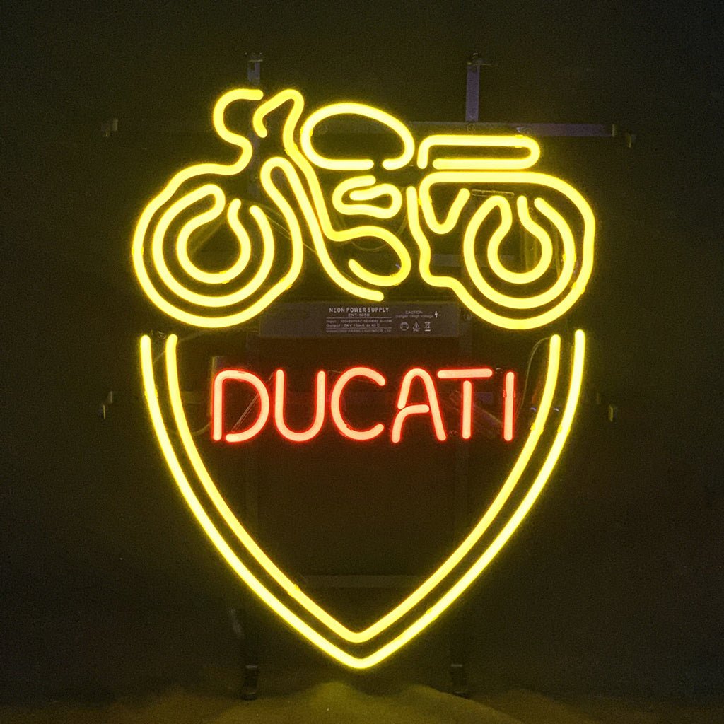 Ducati Motorcycle Neon Sign Light - motorcycle - accessories - iron - horse - accessories